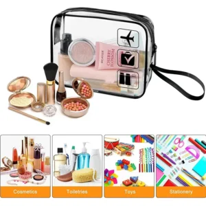 Trousse de Toilette transparent AIR pour voyage