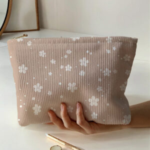 trousse de maquillage en velours fanny